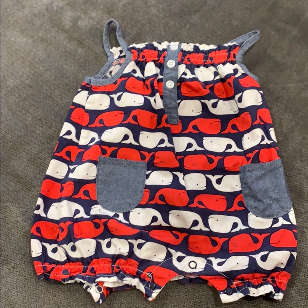 Mud Pie Whale Romper